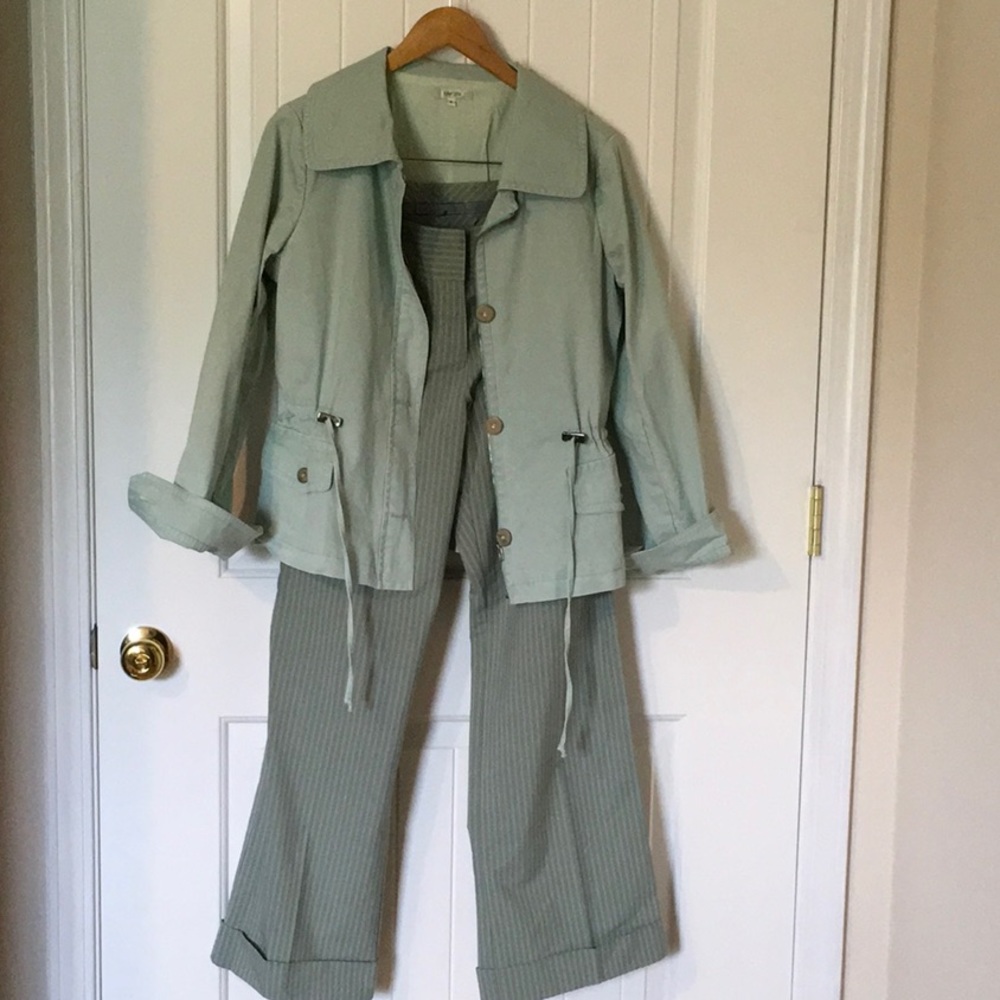 Tyler Böe spring style jacket and pants set